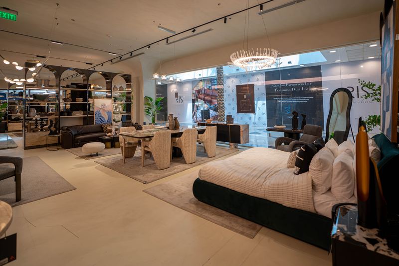 Bedroom in a furniture showroom